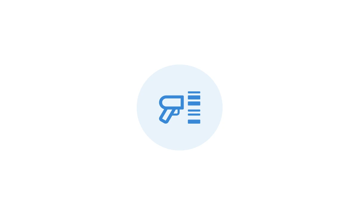 A scanner icon.